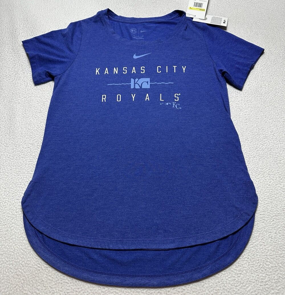 Kansas City Royals Nike T-Shirt Women’s Size Small NKMV Baseball MLB NWT New